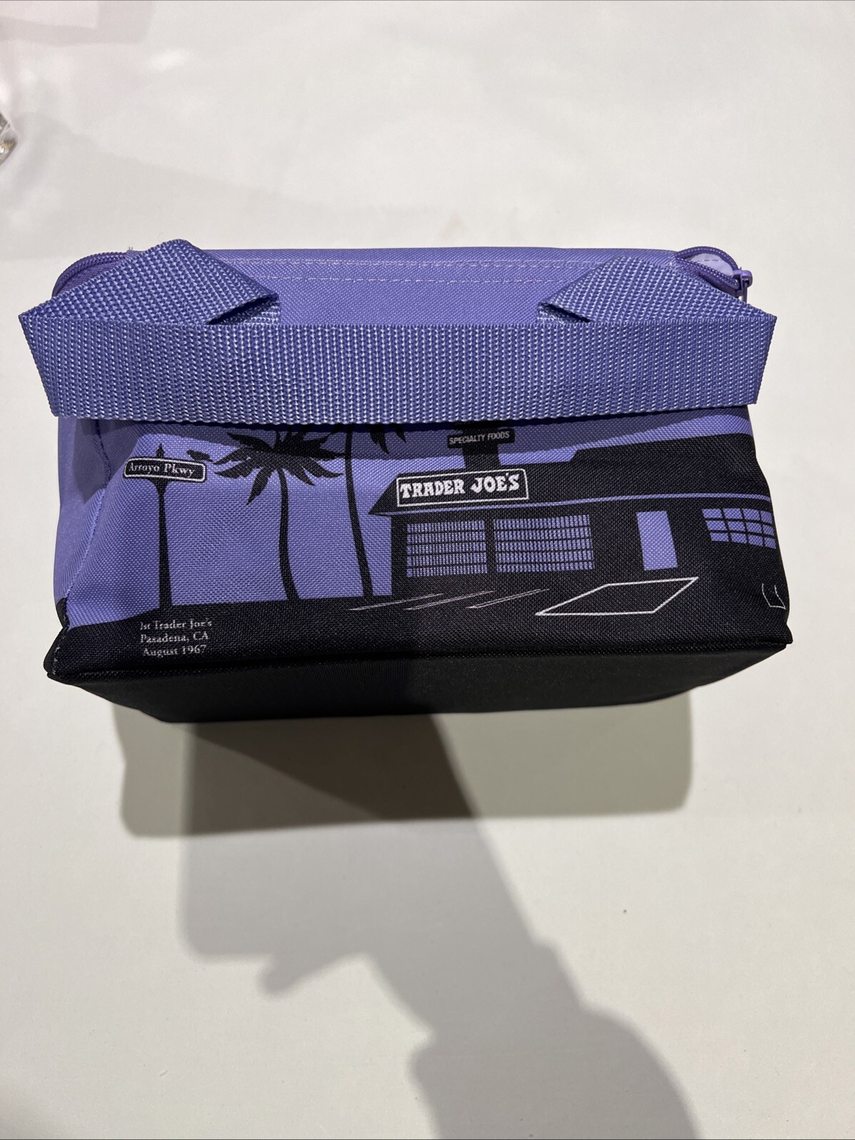 Trader Joe’s NWT Mini Insulated Tote Bag Lavender Purple. Free USPS Economy Ship