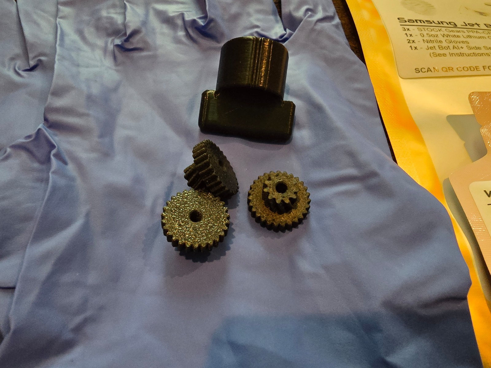 Samsung JetBot+/AI+ Wheel Spin Gear Fix Kit | FULL REPAIR + GUIDE