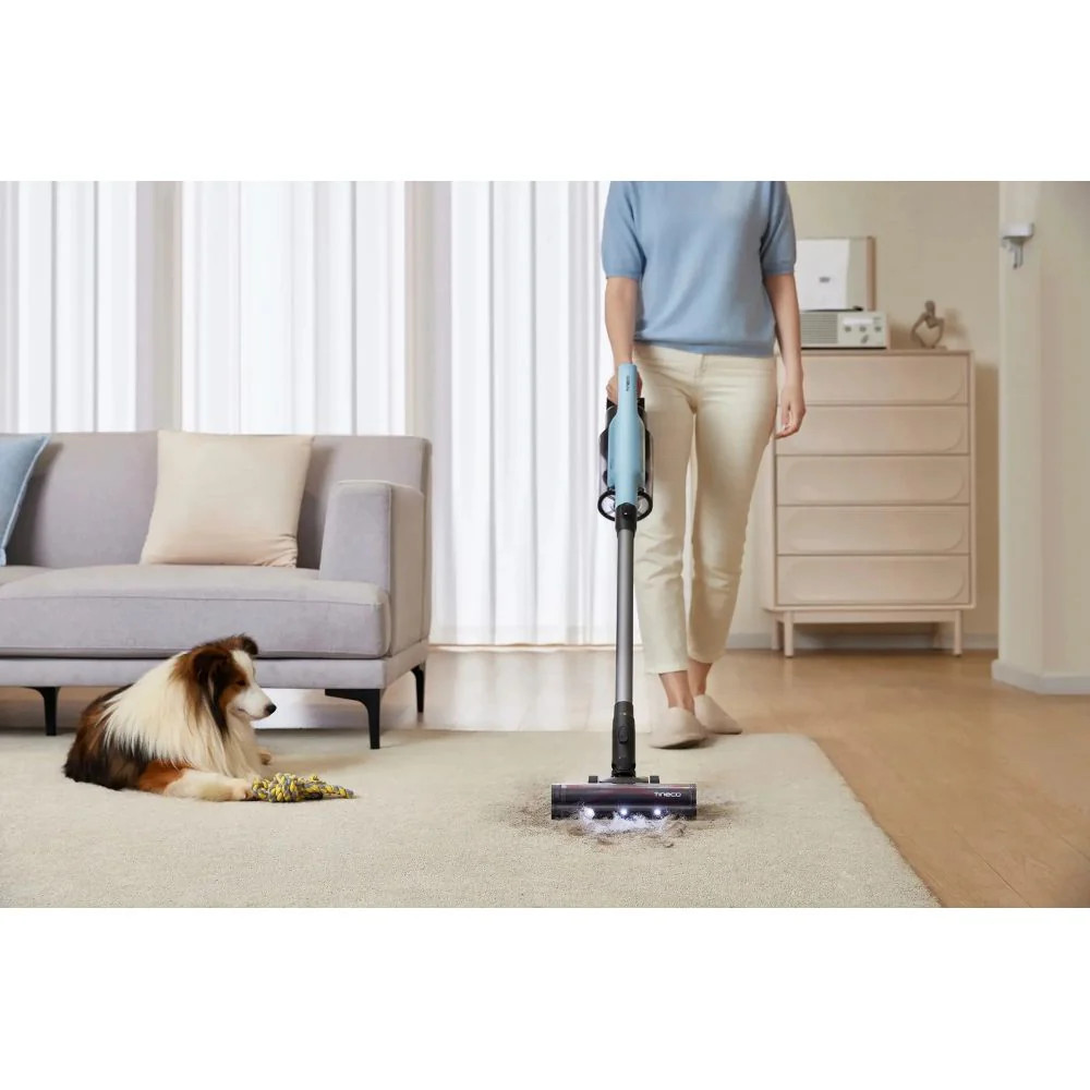 Tineco VS1D0300US GO Pet Cordless Stick Vacuum (GO303) – Powder Blue
