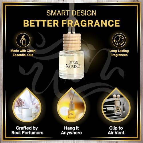 Car Air Freshener Diffuser 1 Pack – Citrus Bliss Scent, 45+ Days Long Lasting