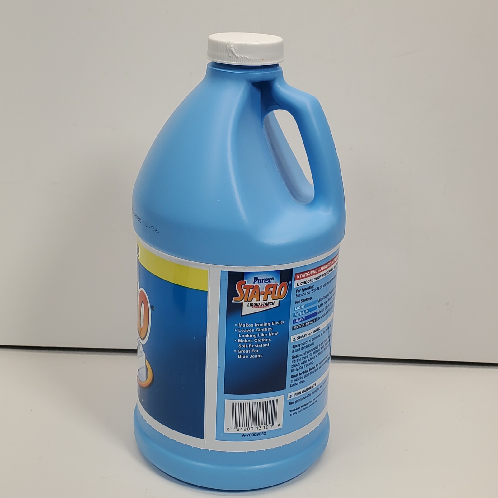 Purex Sta-Flo Liquid Starch Concentrated 64 Oz Crafts Quilting Discontinued