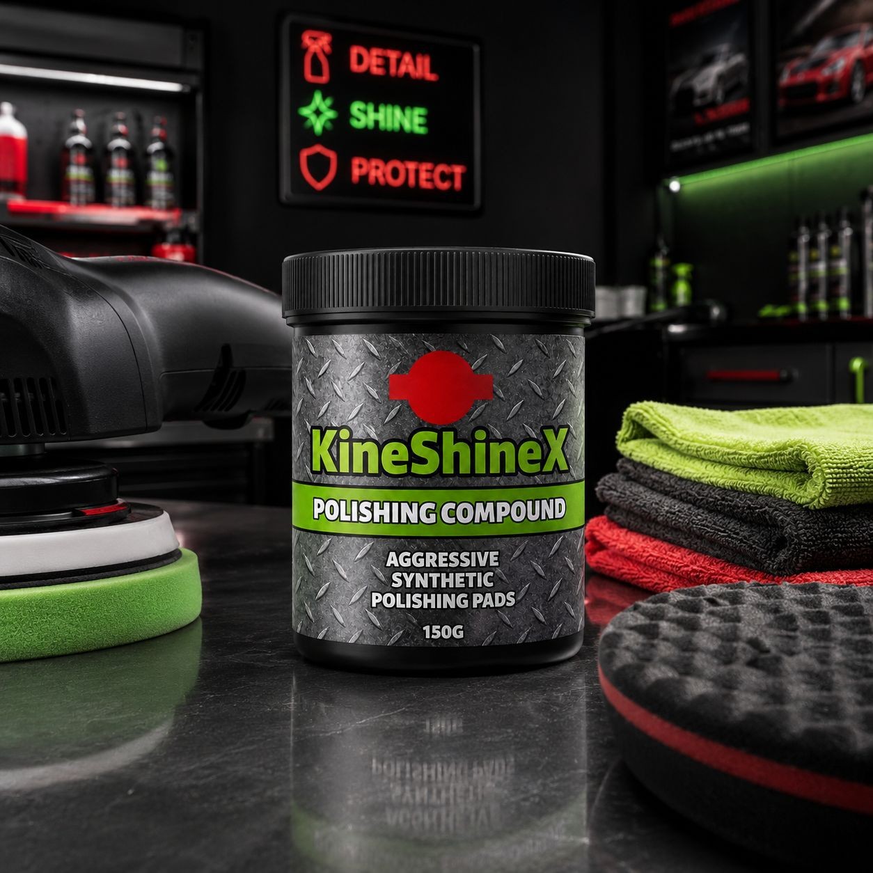 1~3x Surface Restoration Polish With Pad, Ultracut Polishing Compound 150g