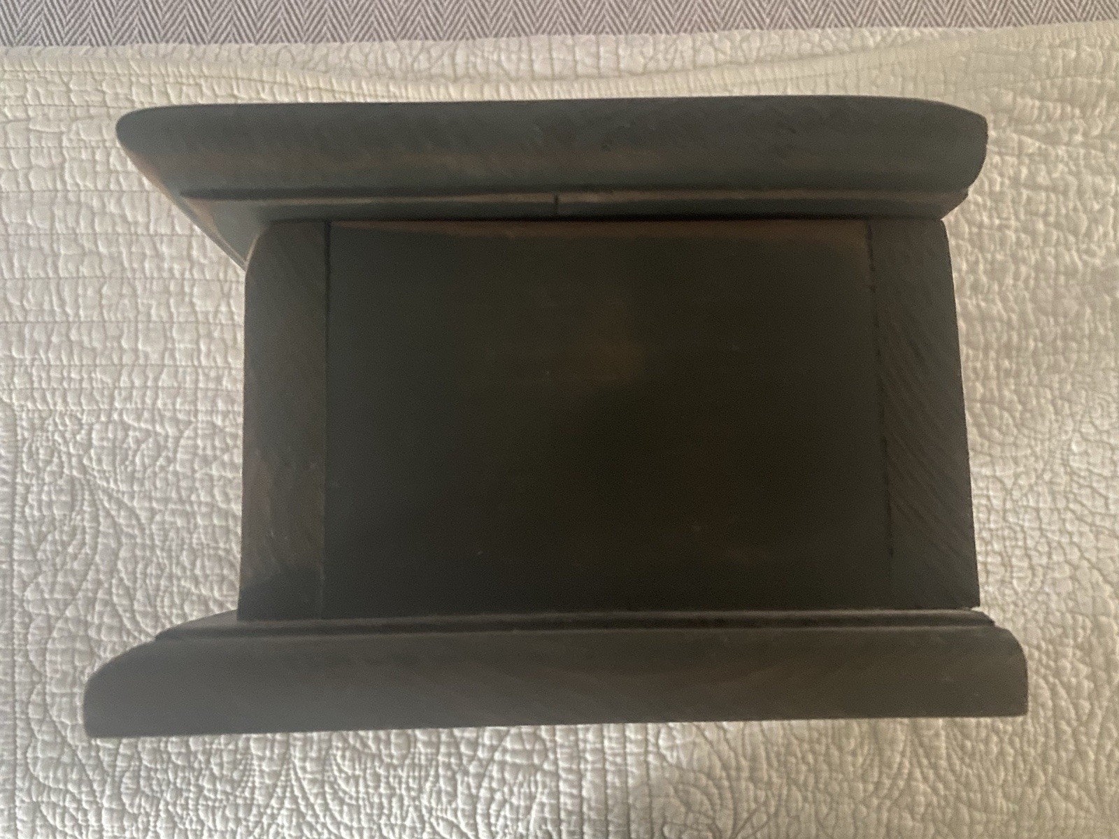 Decorative Memories Rustic Wooden Keepsake Box Hinged, See Pictures