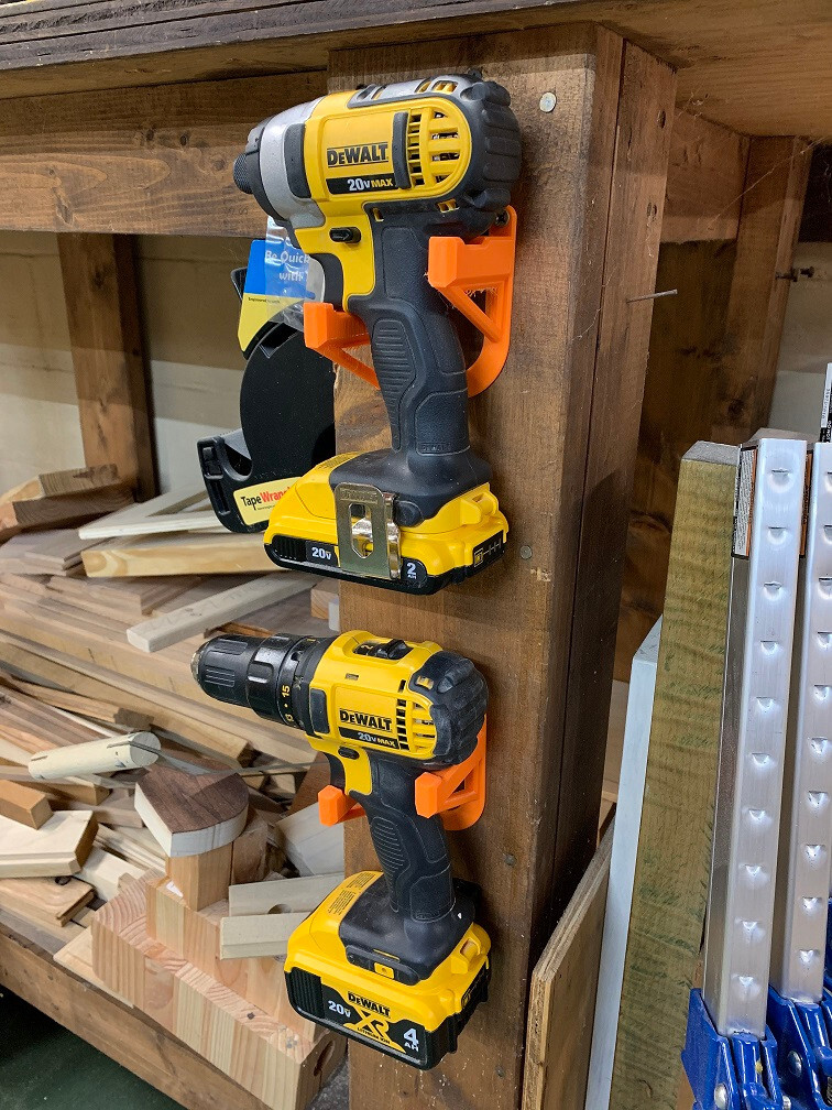 DeWalt Milwaukee Makita Power Drills Wall Mount Hanger Tools
