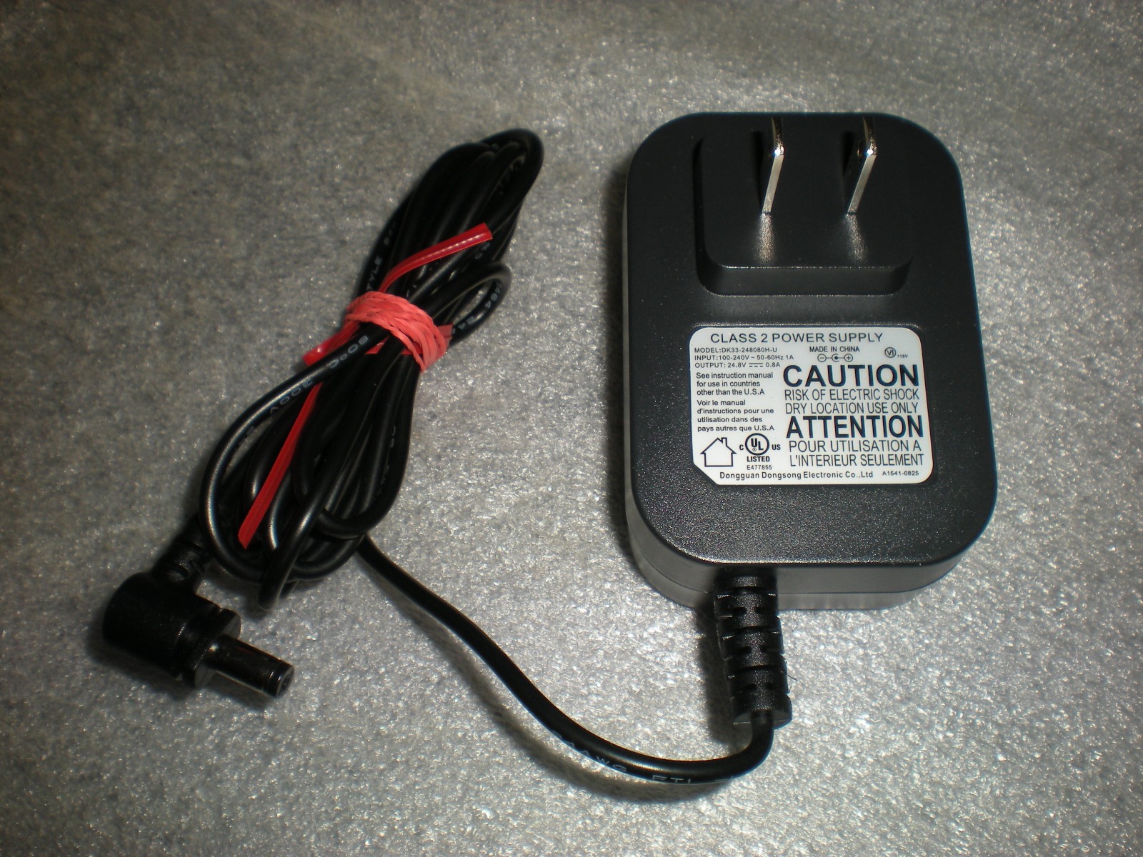 Genuine Shark IZ363HT Pet Power Cordless Stick Vacuum AC ADAPTER CHARGER 24.8V