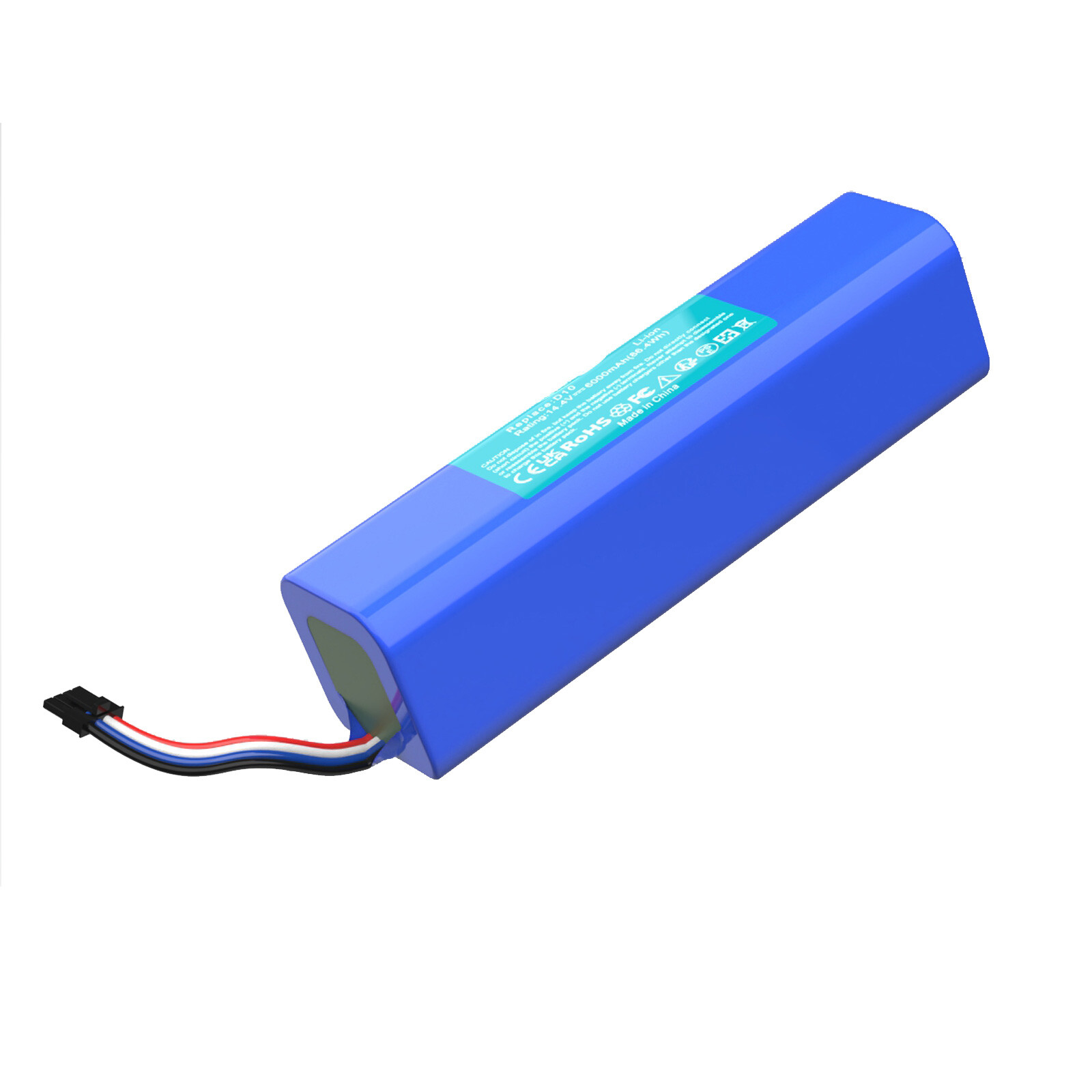 6000mAh 14.4V Li-ion P2150-4S2P-MMBK Battery For Dreame D10 D10 Plus D10s D9 L10