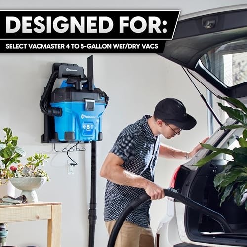Washable Cartridge Filter & Retainer for 4-5 Gallon Wet/Dry Vacuum Cleaner