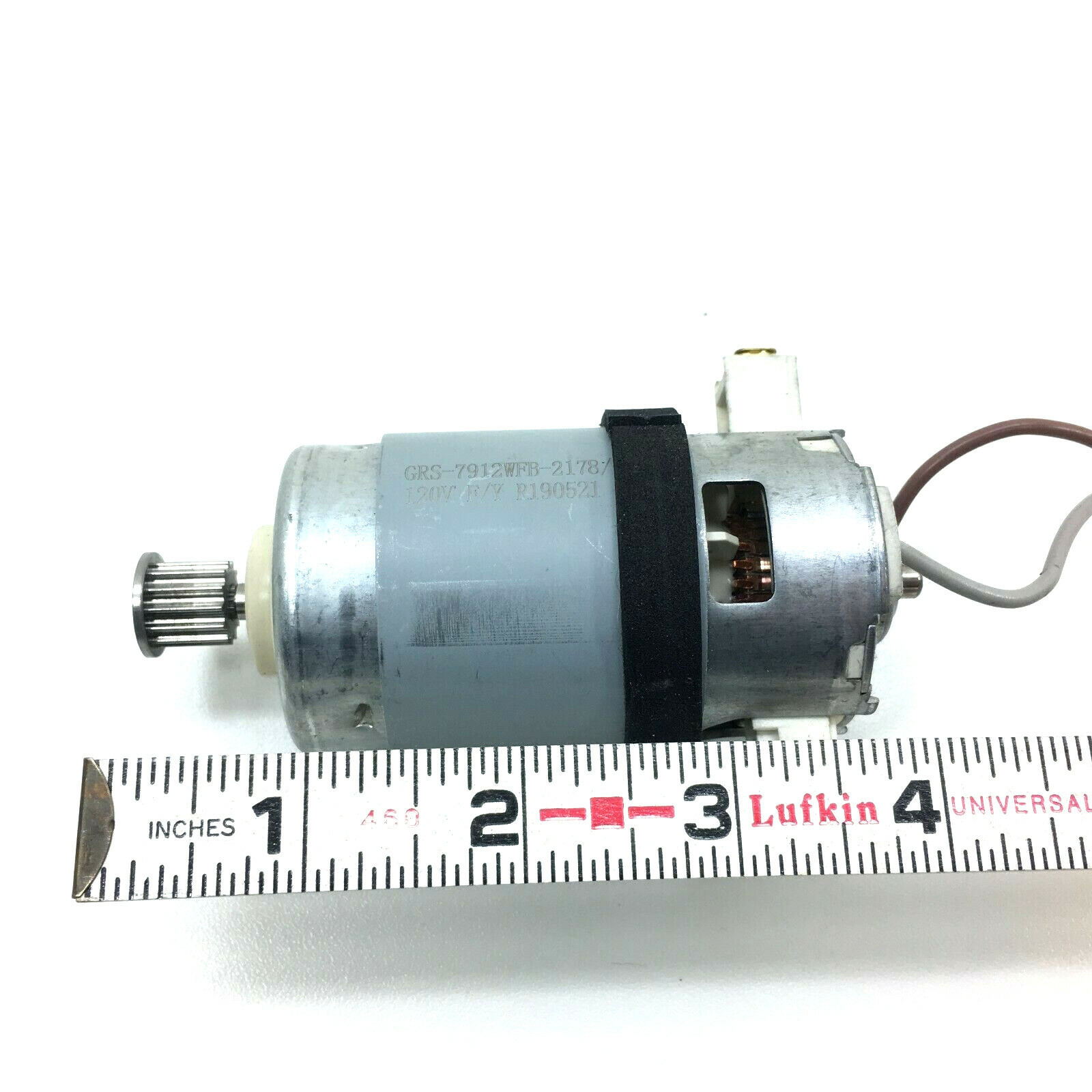 Shark ZU62 ZU60 ZU62C SMALL 120 VOLT 60Hz GEARED BRUSHROLL MOTOR Genuine Part