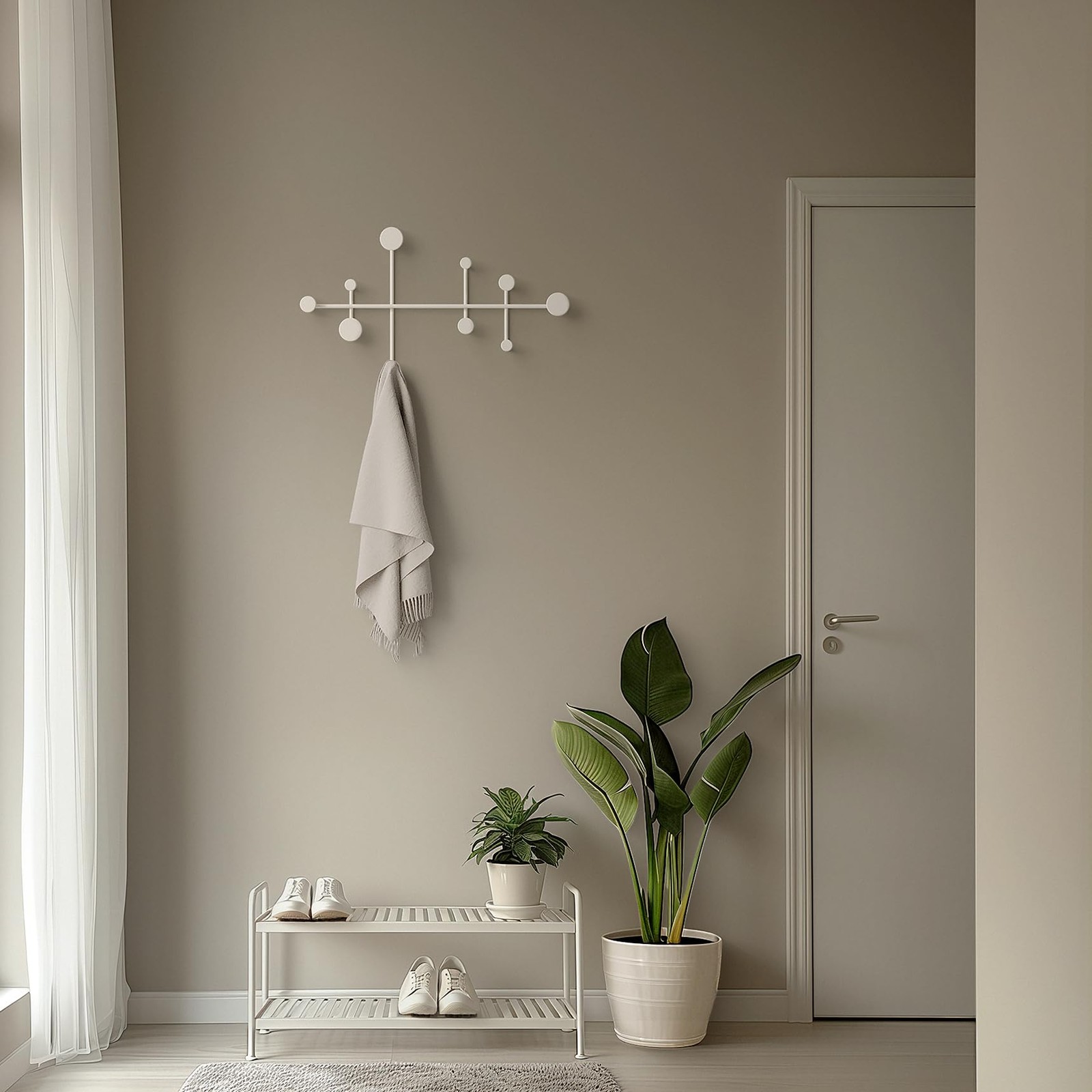 Kazai. ‘Sval’ Wall Wardrobe | Minimalist Coat Hook Design from Berlin | Moder…
