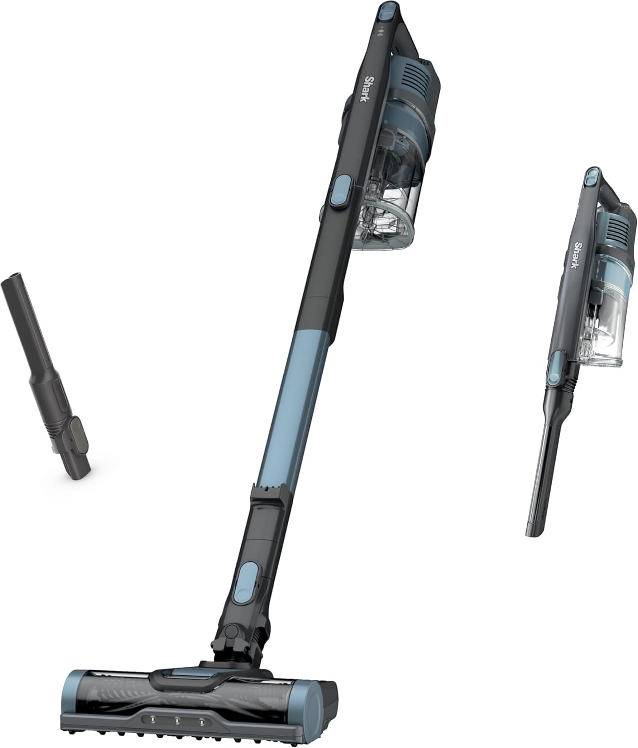 Shark Cordless Stick Vacuum – XL Dust Cup LED Headlights 40min Runtime Handheld