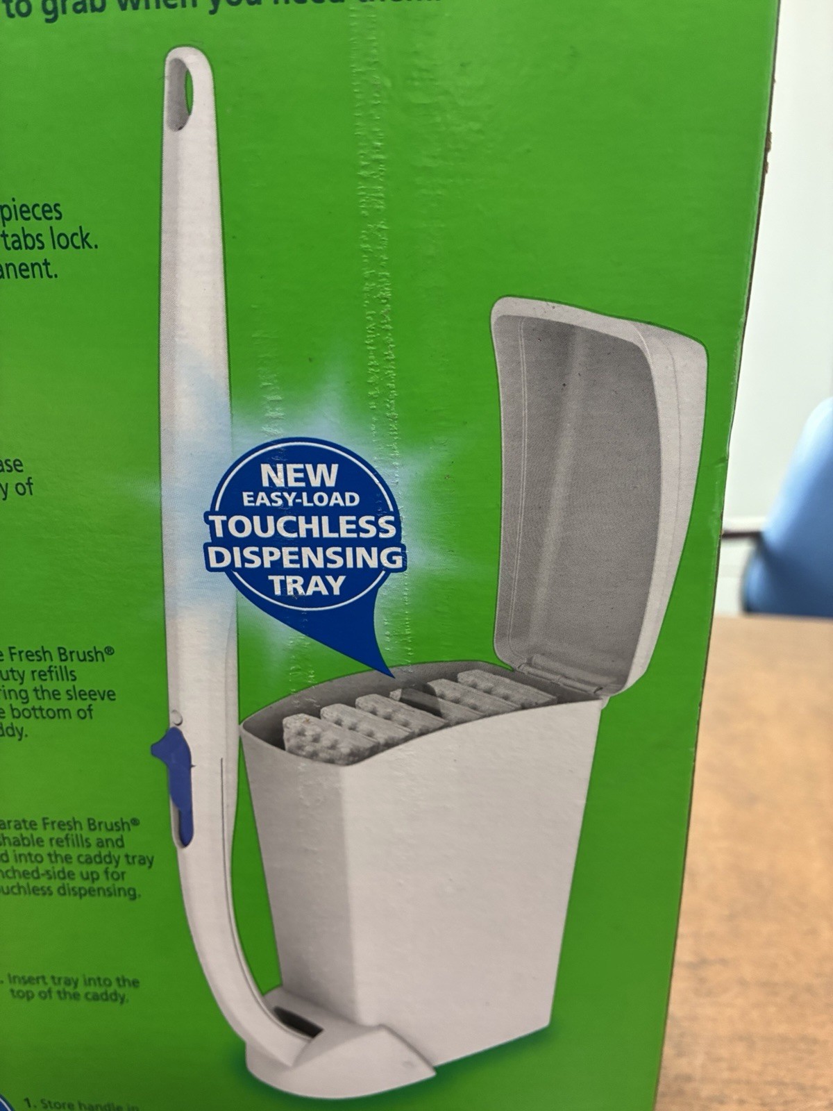 Scrubbing Bubbles Fresh Brush Starter Kit/Caddy 2 Toilet Cleaning Pads 4-in-1