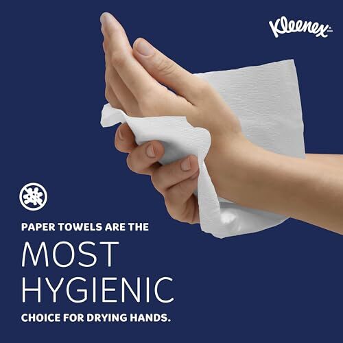 Kleenex Multifold Paper Towels 150 Count 8 Packs Soft Absorbent 1 Ply 9.2×9.4