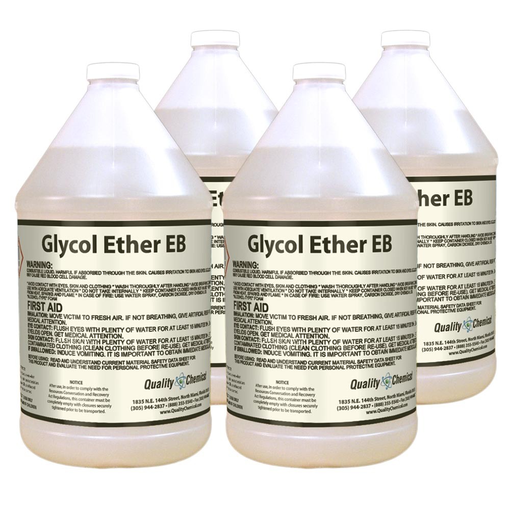 Glycol Ether EB – Butyl Cellosolve / 4 Gallon Case