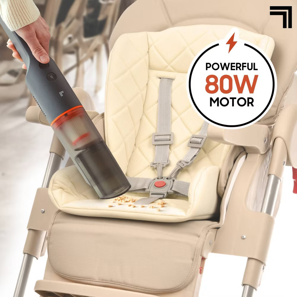 Sharper Image Lightweight Handheld Vacuum with 2-In-1 Upholstery & Crevice