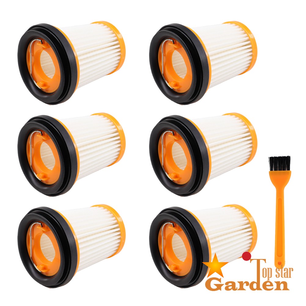 6x Hepa Filter for Shark Wandvac ION Vacuum UV200CCO, WV200, WV200C, WV201