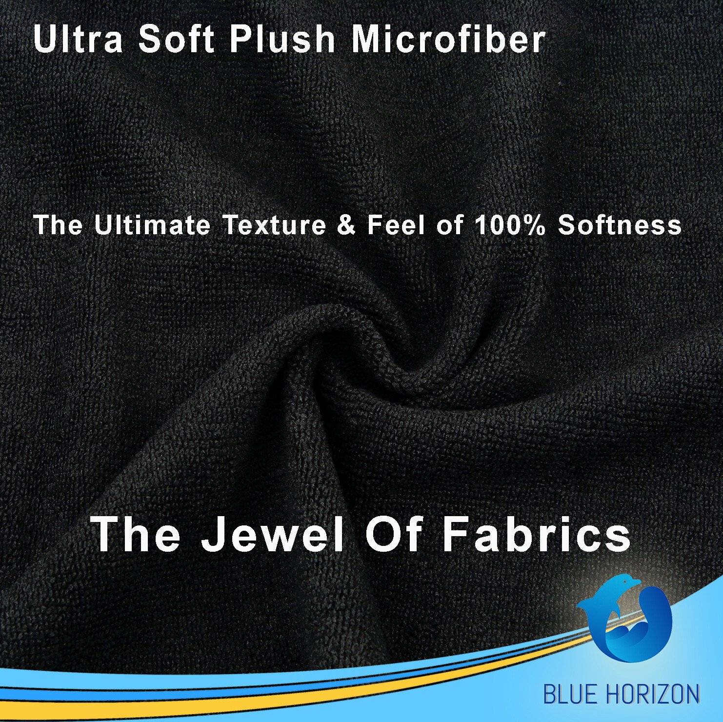Microfiber Cleaning Cloth 36-Pack 16×16 inch Wash Towel 3 Dozen Black Car Rag