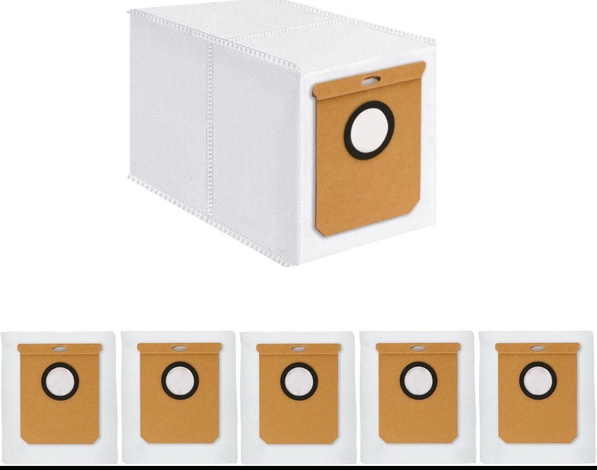 6 Pack Dust Bags for Eufy L60 L60 SES L50 L50 SES Robot Vacuums Cleaner 3.0L