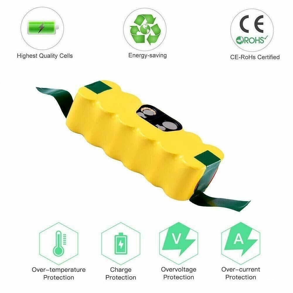 14.4V Battery For iRobot Roomba 500 600 700 800 595 620 630 650 660 790 780 880