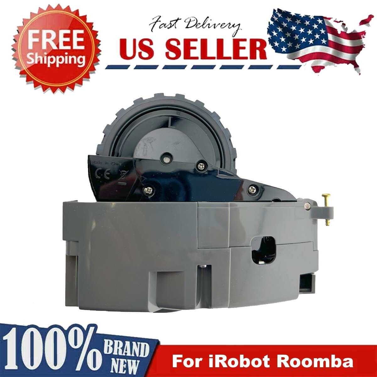 Left Wheel Module Replacement for iRobot Roomba 880 980 960 860 864 894 Vacuum