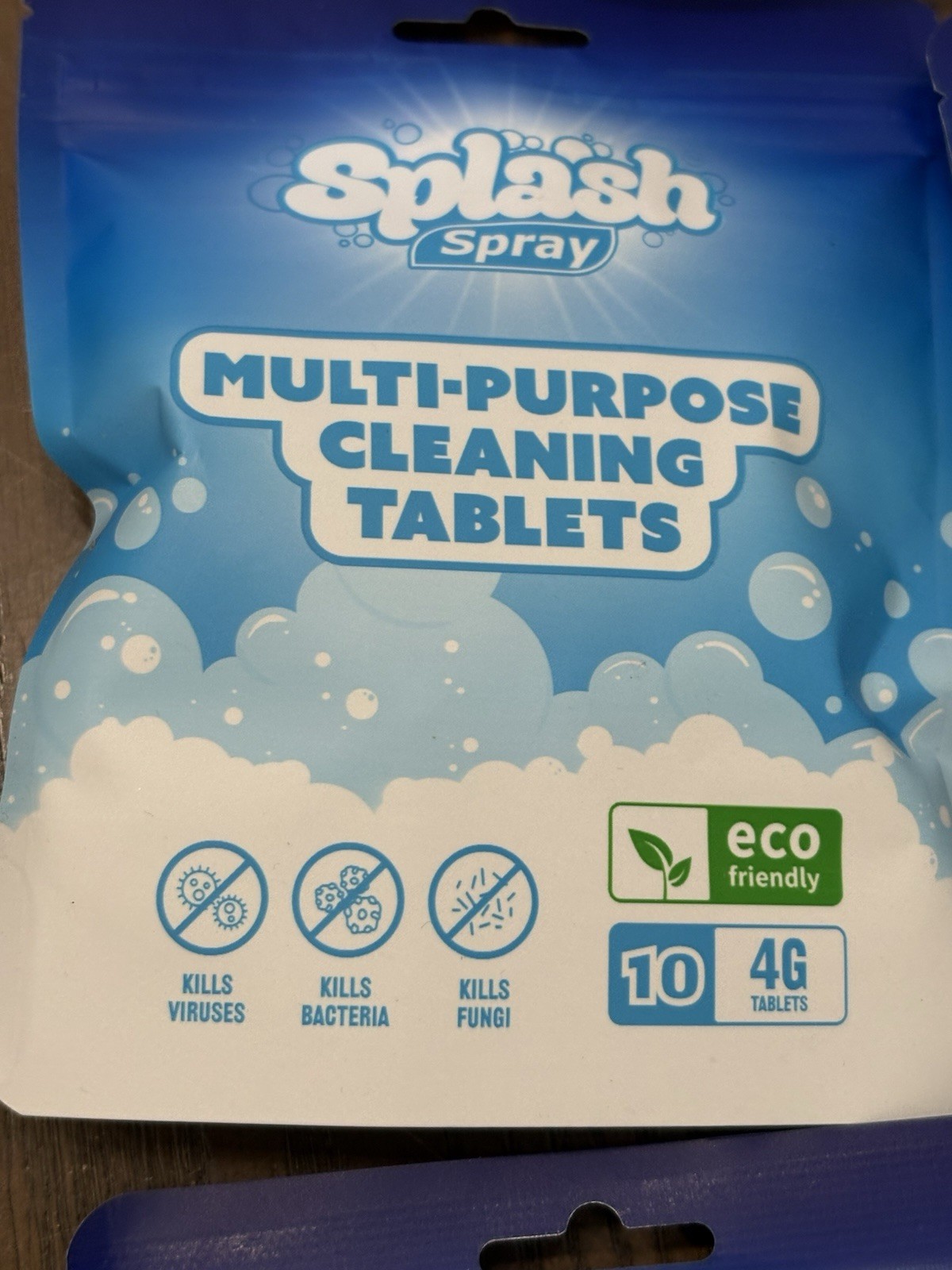 Splash Spray Packages Multi-Purpose Cleaning Tablets (40, 4G) and Spray Bottle