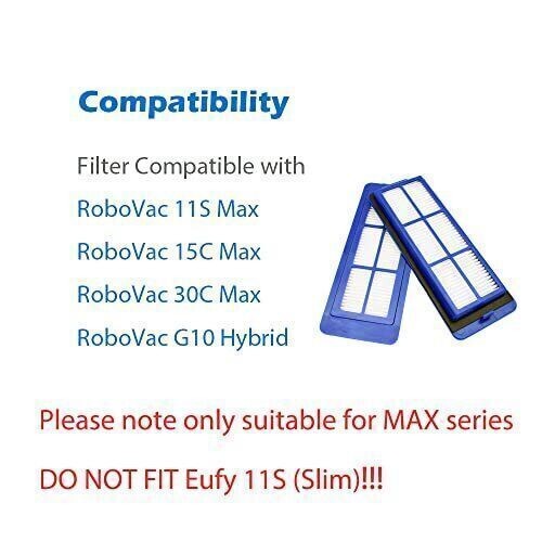 US Replacement Parts for Eufy RoboVac 11S Max, RoboVac 15C Max, RoboVac 30C Max