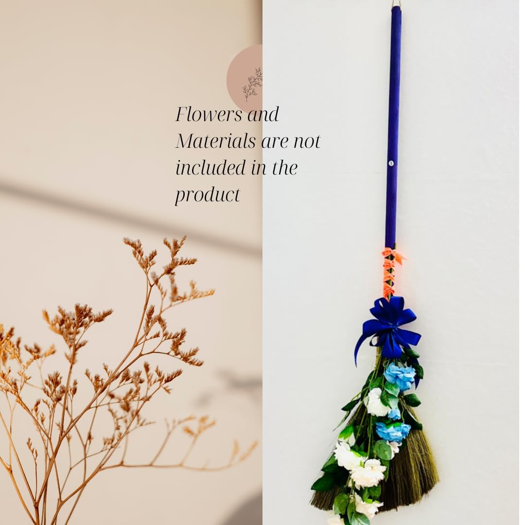 TTS For Home – Vietnamese Straw Soft Broom – Sweeping with Green