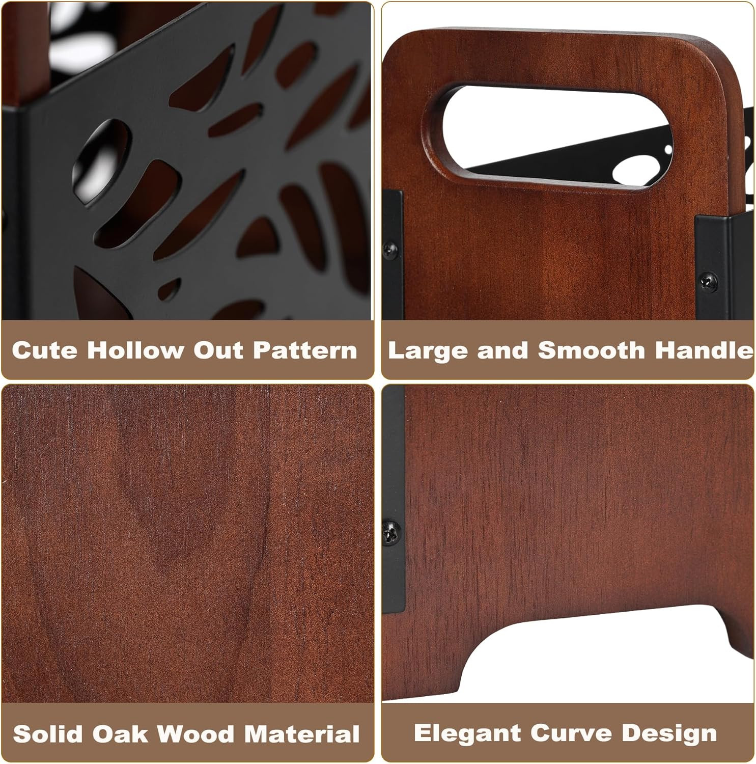 Magazine Holder,Wood Magazine Rack,Rustic Magazine File Holder,Magazine Storage