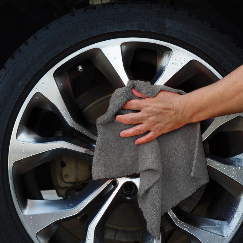 Auto Drive Multipurpose Microfiber Towels, 14″ x 14″, Multicolor, 30-Pack
