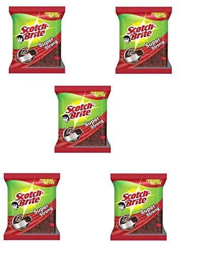 Scotch-Brite Super Strong Heavy Duty Scrub Pad, 7.5cm x 9cm – Free Ship