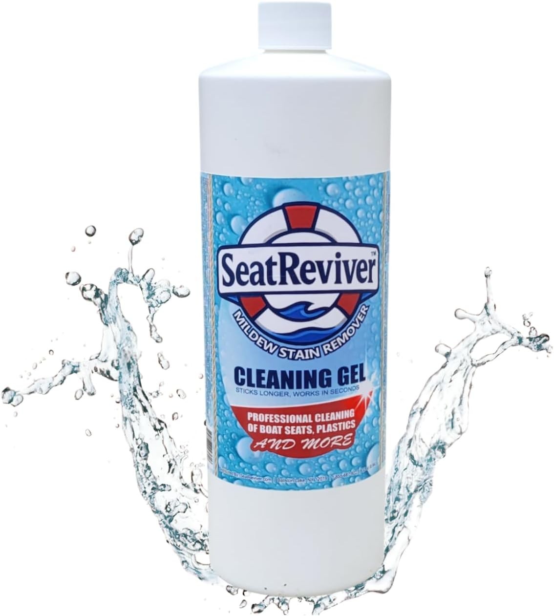 Seat Reviver Marine Mildew Stain Remover for Boat Seats, 32 Fl Oz (Pack of 1)