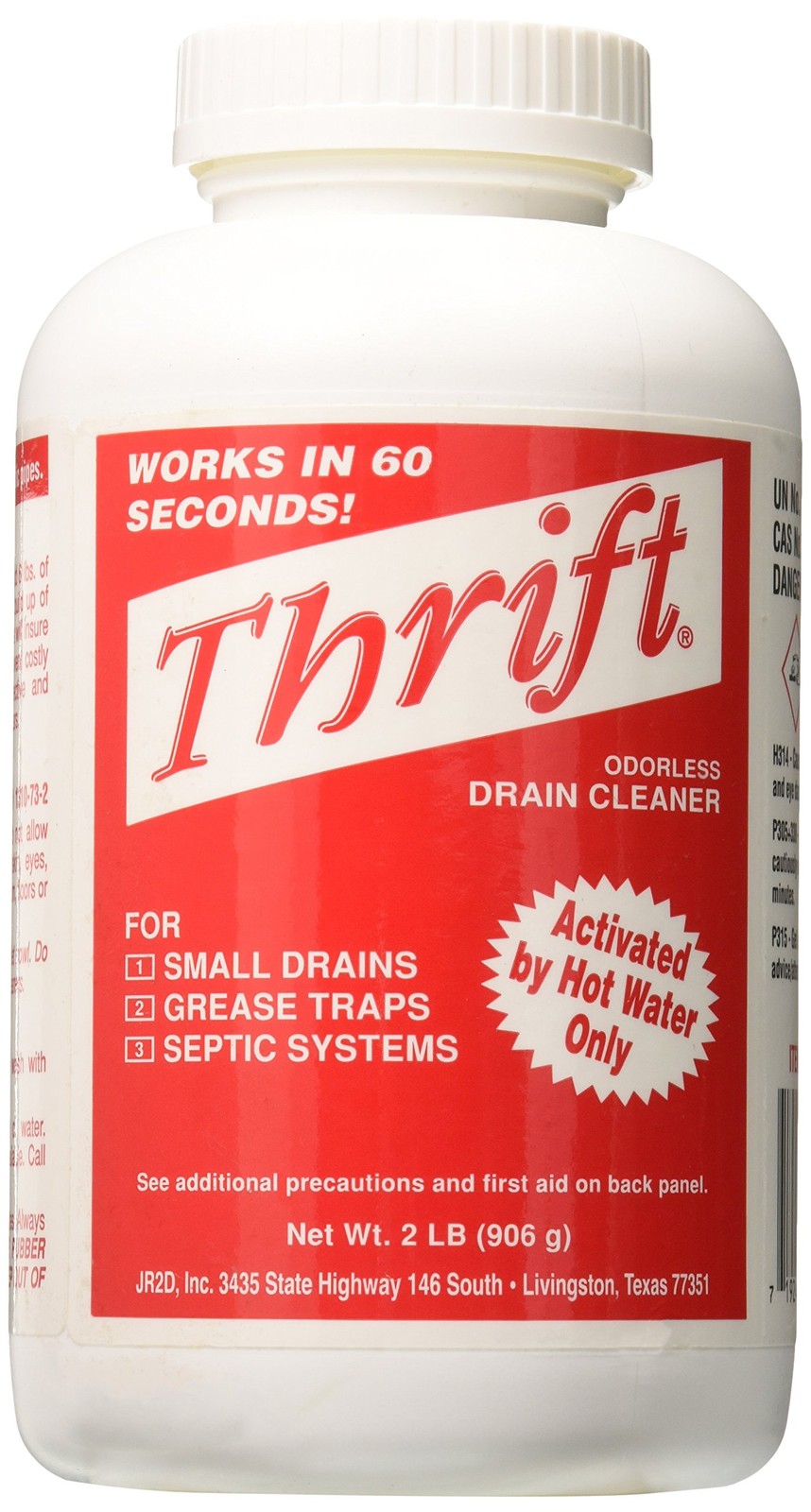 Marketing GIDDS-TY-0400879 Drain Cleaner 2 lb , White