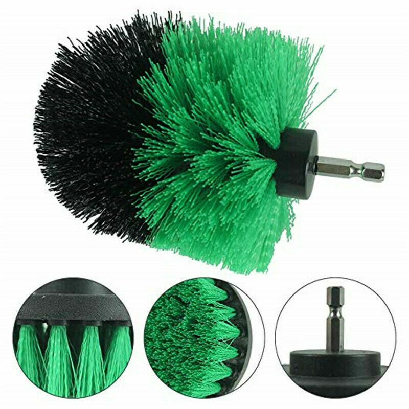 Drill Brush Automotive Detailing – Drill Power Brush Kit – Interior, Upholstery