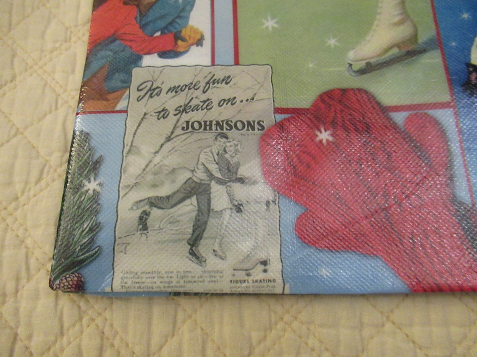 Patty Reed Insta-Totes Happy Sack Vintage/Retro Style Holiday Tote-Bag