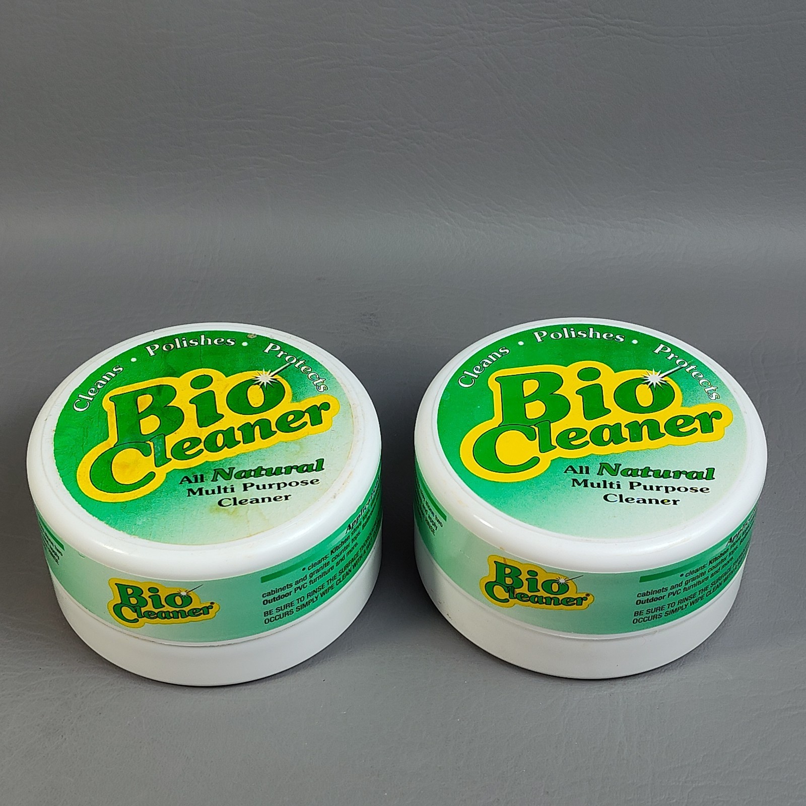 BIO CLEANER All Natural Multi Purpose Clay Cleaner 1 NEW 1 USED 1 Sponge 10.5oz