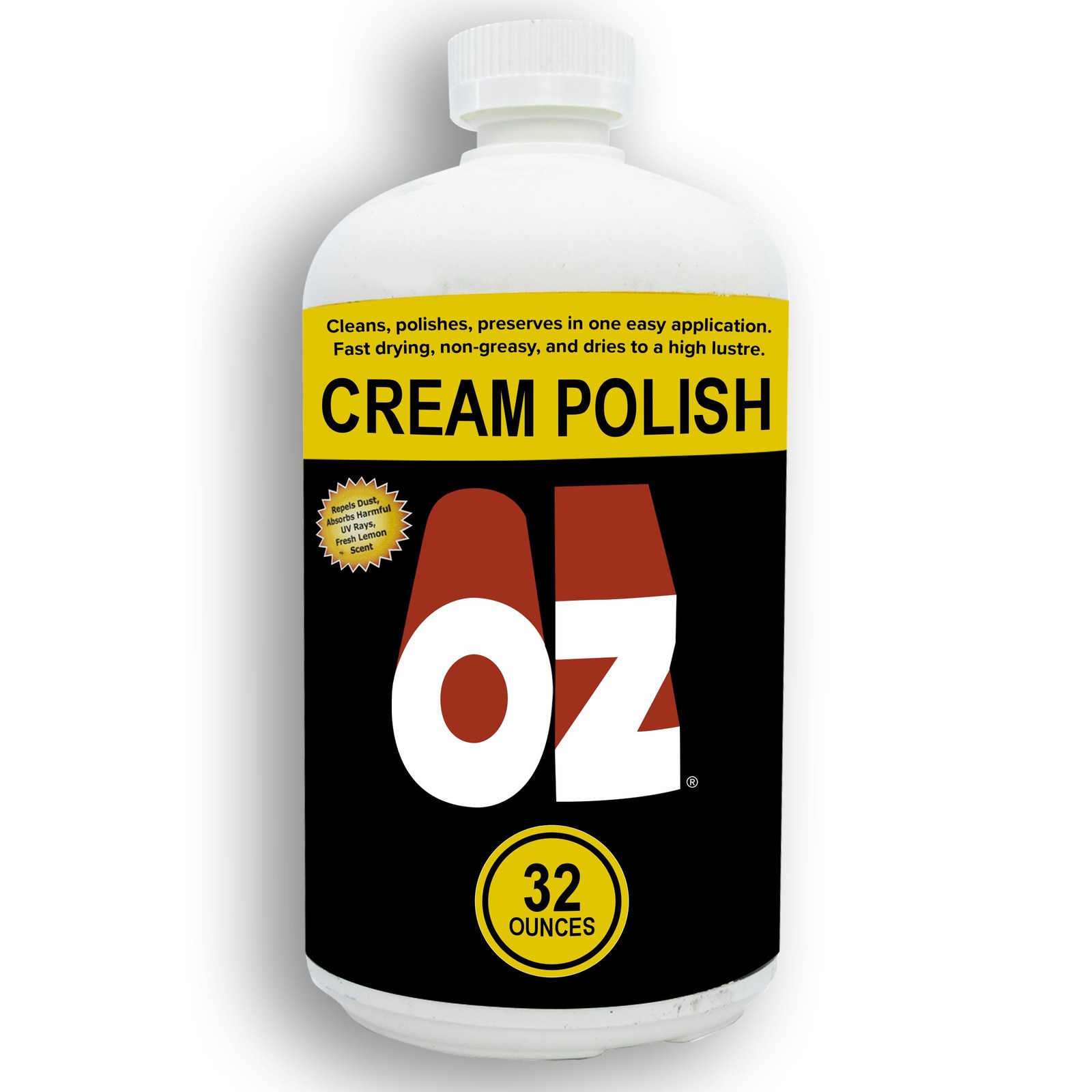 OZ Cream Polish 1 Quart – High-Quality Finish for Wood Surfaces
