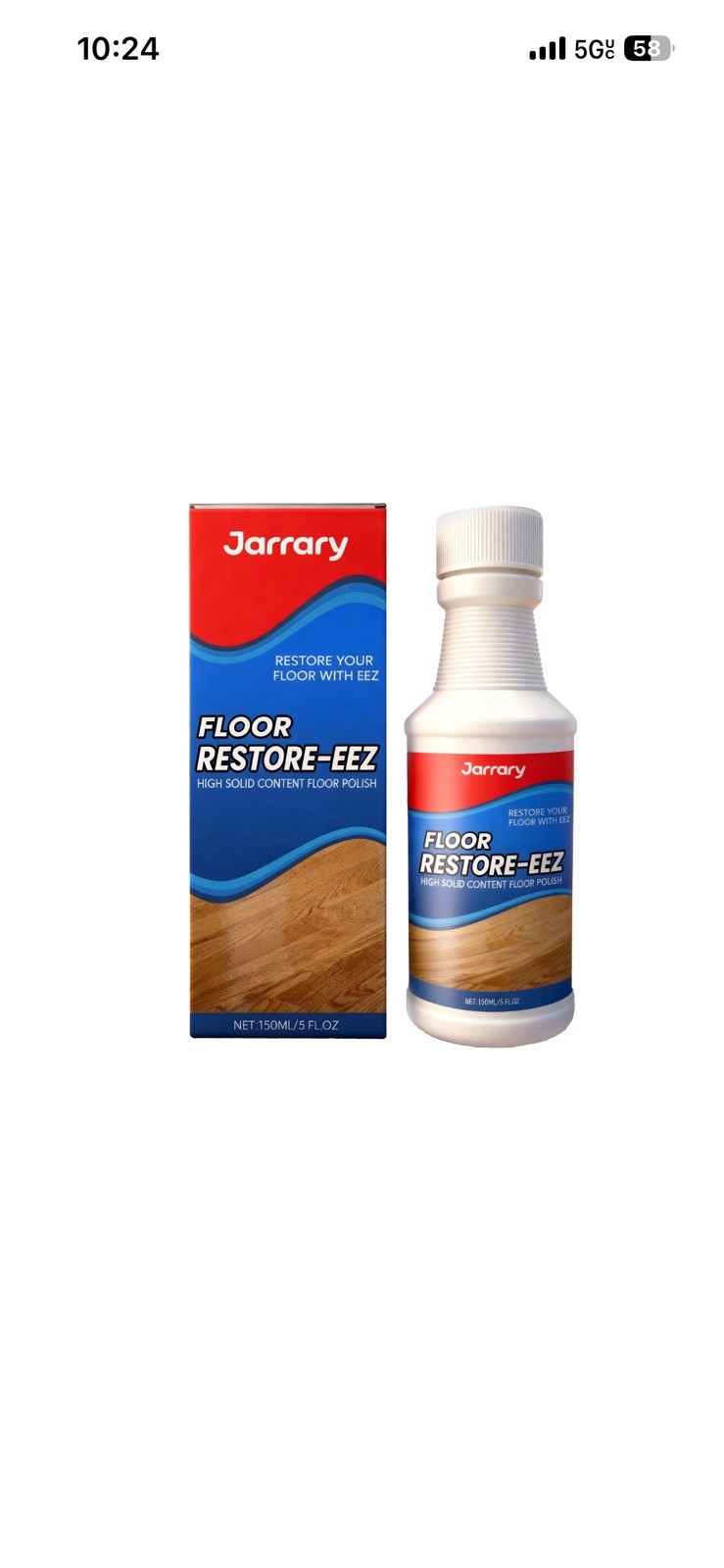 Clean-Eez Ultimate Floor Restorer & Polish – Revitalize,Protect,Shine Wood 150ml