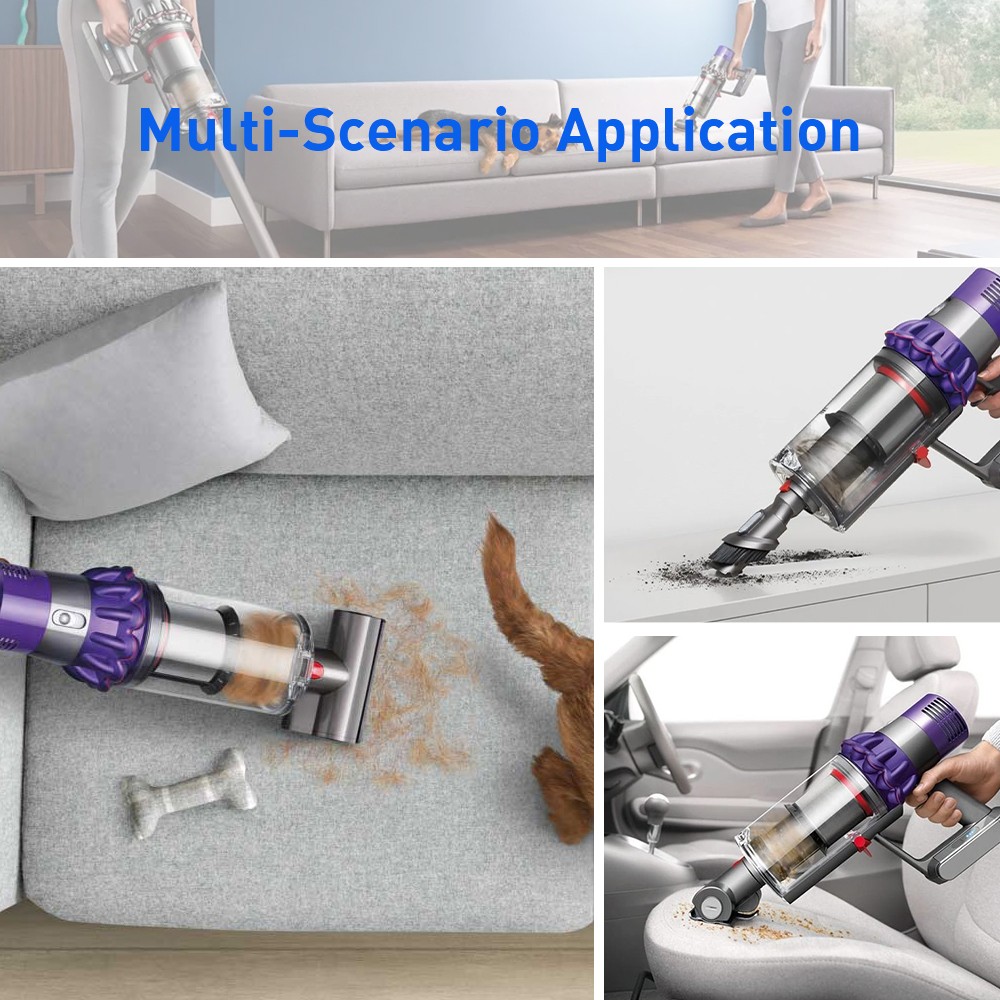 For Dyson V6 Battery DC58 DC59 SV09 V6 Mattress,V6 Trigger Battery W LED Display