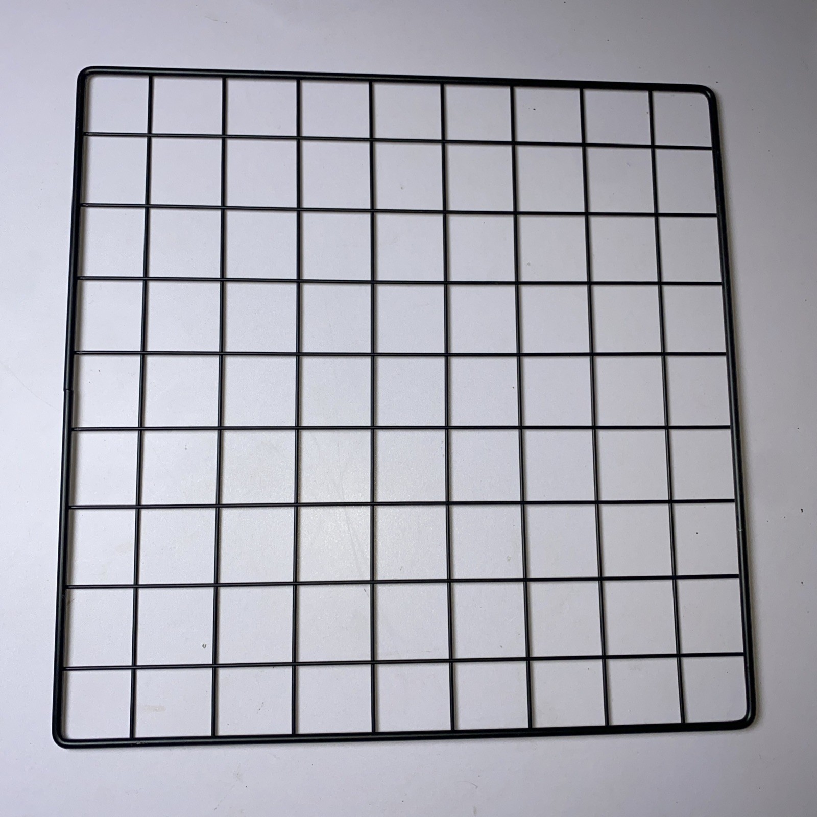 THREE Mini 14 x 14″ Black Wire Grid Storage Cube Closet Garage Organizer Panels