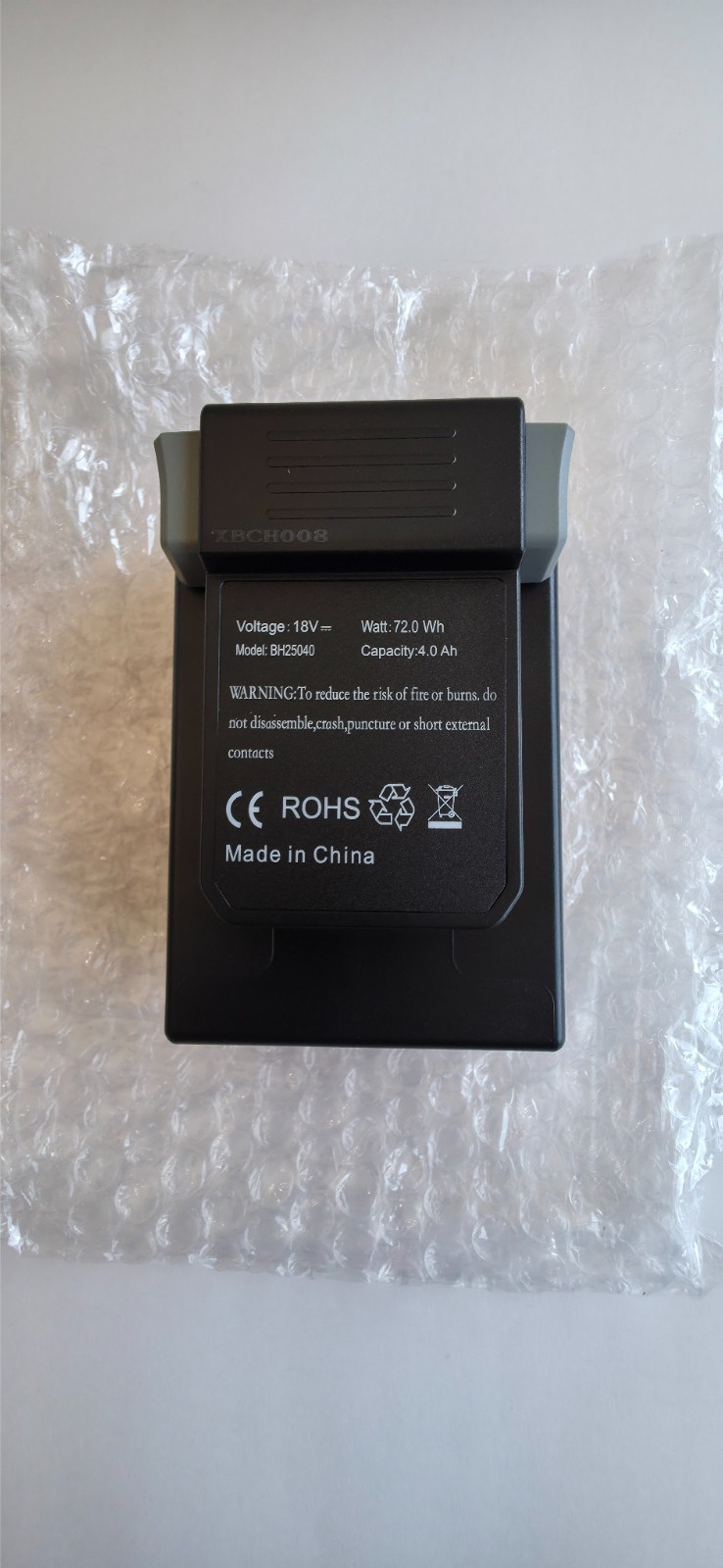 18V 4.0Ah BH25040 Lithium ion Battery for Hoover BH15030 BH25030 BH15260