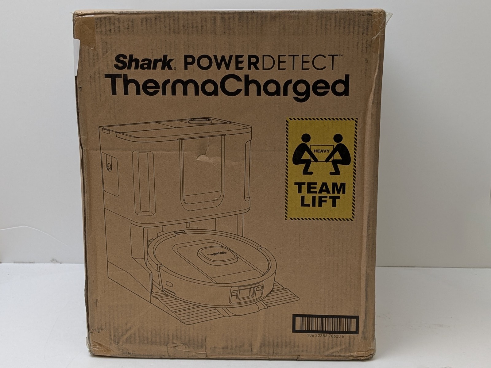 Shark – PowerDetect ThermaCharged Robot Vacuum & Mop with Heated Mop Cleaning