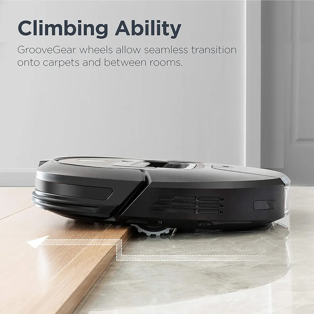 Eureka Groove Robot Vacuum Cleaner, Wi-Fi Connected, App, Alexa & Remote Control