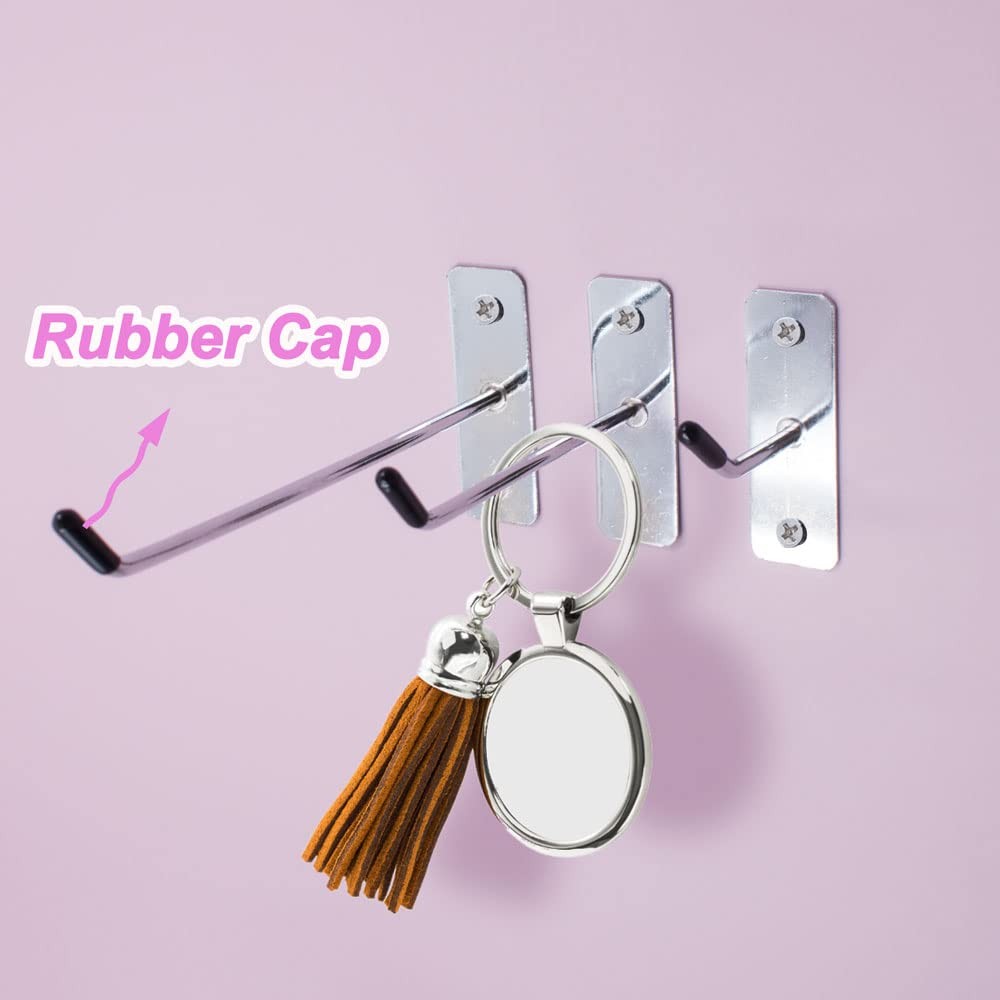 30 PCS 6 Inch 15cm Wall Mounted Hook Heavy Duty Metal Single Garage Hanger