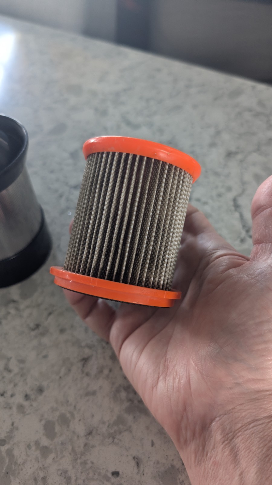 OEM MOOSOO XL-618A Pro Cordless Vacuum Cleaner Micro Screen Filter Cover Used