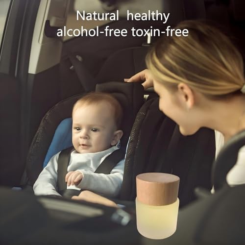 Car Air Freshener – Long-Lasting Diffuser for Cup Holder – 50ML (1.7 FL Coffee