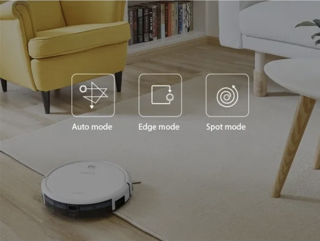 Ecovac DEEBOT N79W Robot Vacuum & Mop Obstacle Avoidance App Control White