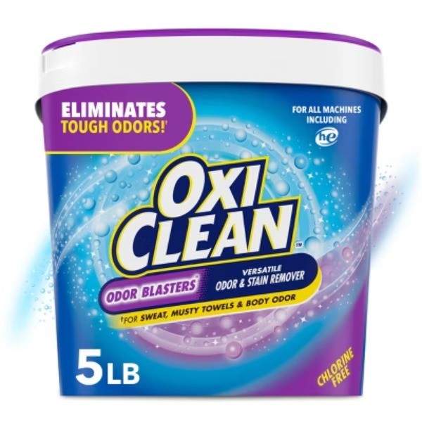 OxiClean Odor Blasters Versatile Stain Remover Powder – 5lbs