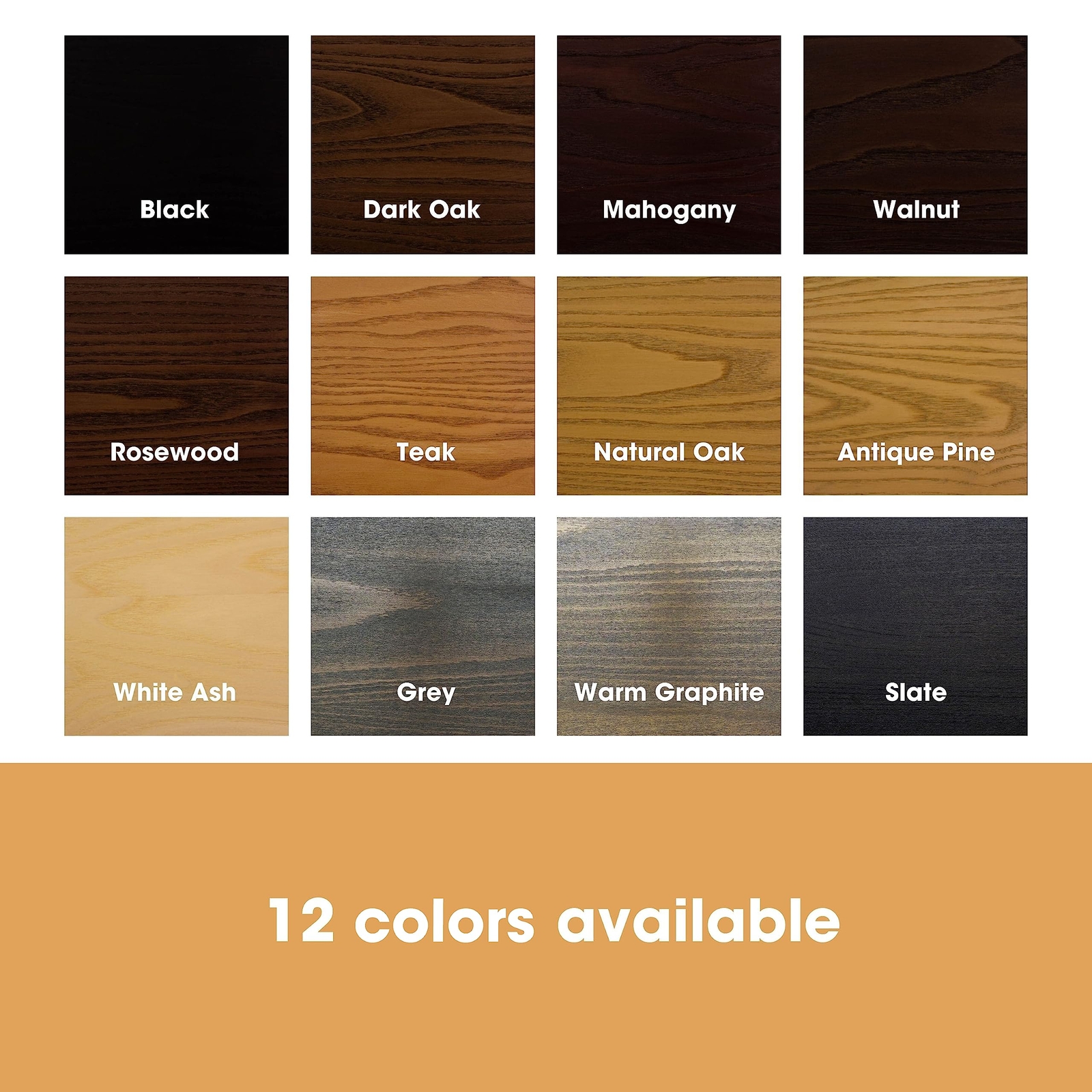 Wood Stain | Multiple Finishes | Fast Drying | Indoor and Outdoor Furniture a…