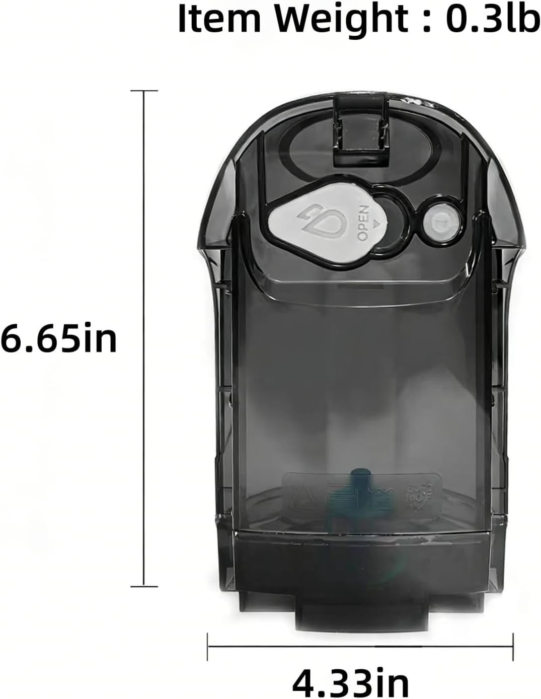 Clean Water Tank Compatible with Eureka Wet Dry Vacuum Cleaner Cordless，Repla…