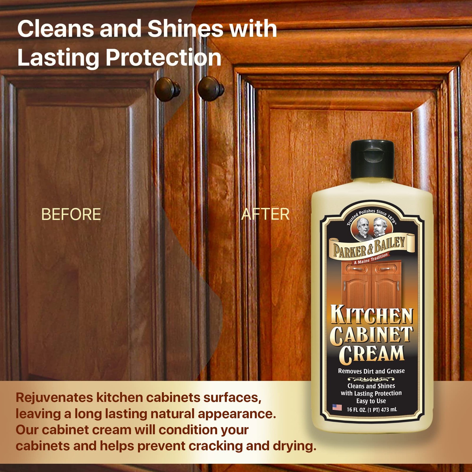 Kitchen Cabinet Cream – Multisurface Wood Cleaner And Polish Furniture Quick …