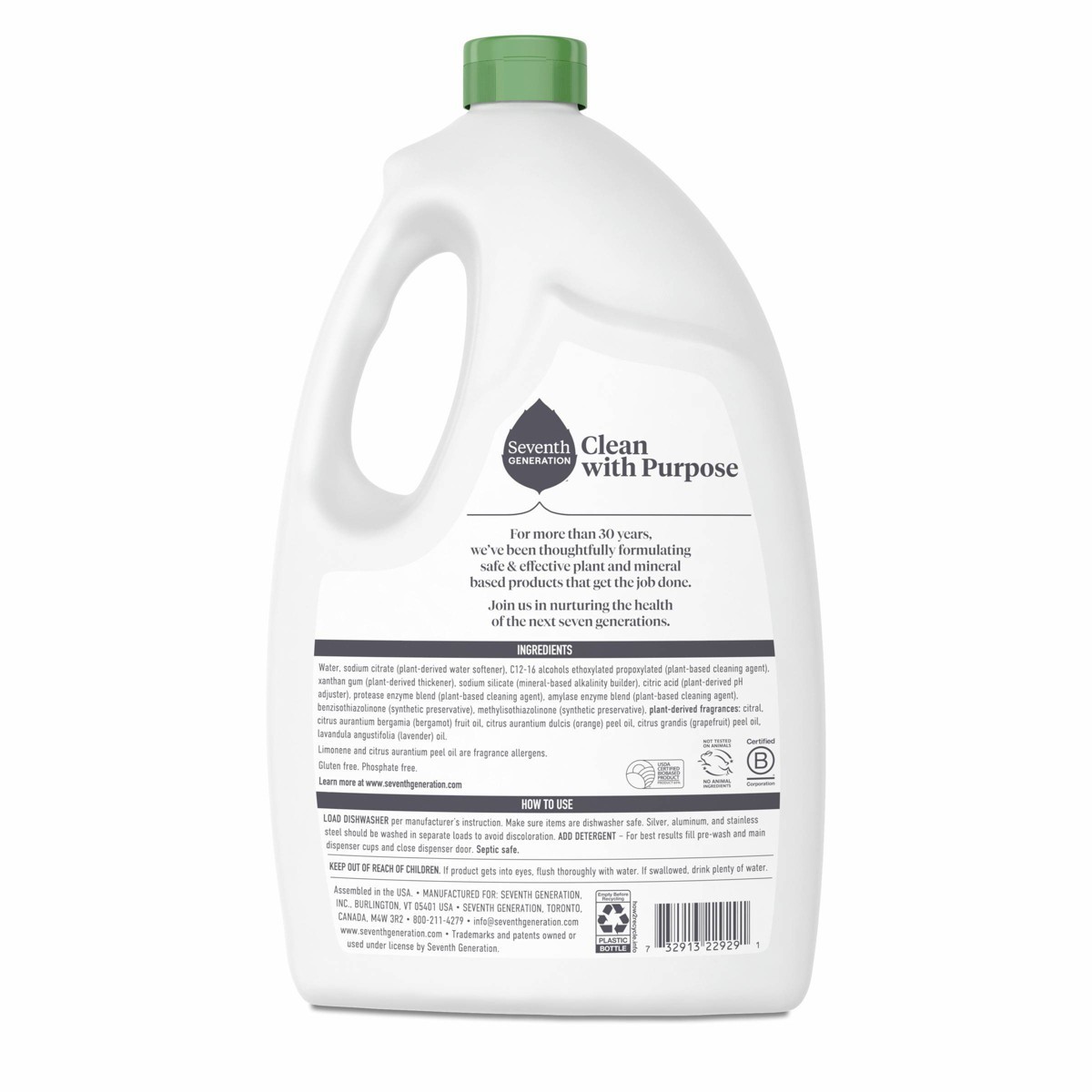 Ultra Power Plus Dishwasher Detergent Gel – 4lb: Dye-Free, Phosphate-Free